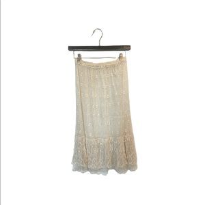 VINTAGE Crochet Boho Dream Skirt